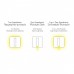 Φωτιστικό Reading Light LED Φωτισμού Εμπρός-Πίσω + USB + Type C Θερμό Φως Λευκό 4015